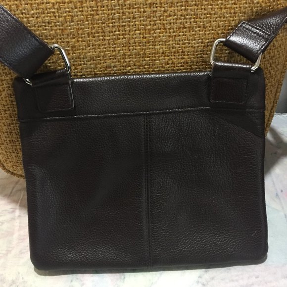 DANIER CROSSBODY LEATHER HANDBAG - Picture 3 of 12